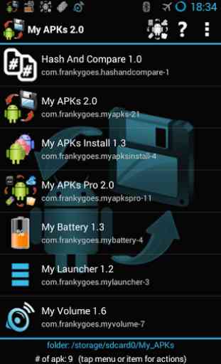My APKs backup share apps 1
