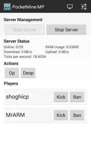 PocketMine-MP for Android 1