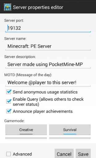 PocketMine-MP for Android 4