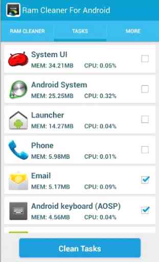 Ram Cleaner For Android 3