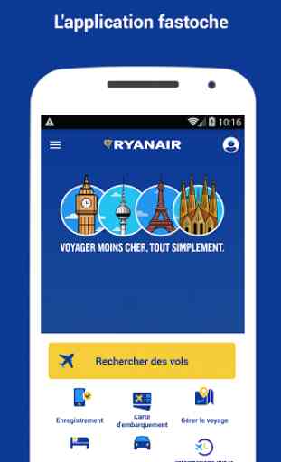 Ryanair - tarifs les plus bas 1