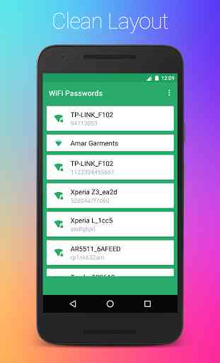Saved WiFi Passwords [ROOT] 1