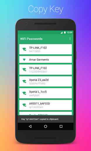 Saved WiFi Passwords [ROOT] 3