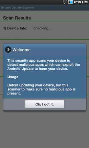 Secure Update Scanner 1