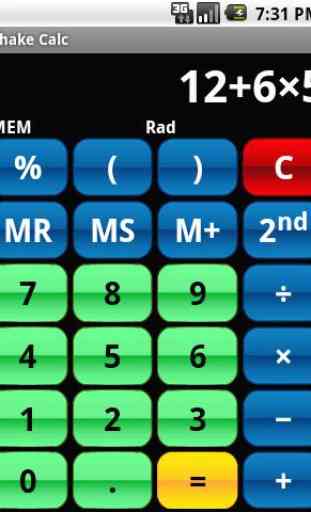 Shake Calc - Calculatrice 3