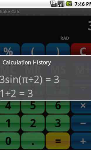 Shake Calc - Calculatrice 4