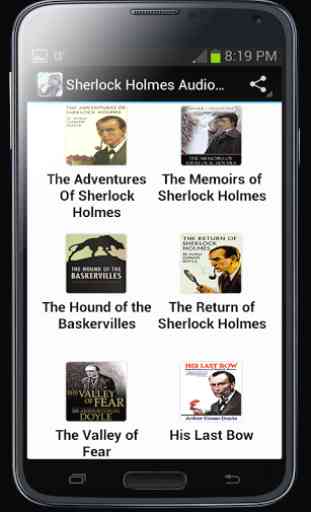 Sherlock Holmes livres audio 1
