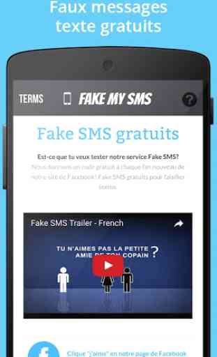 SMS factices 3