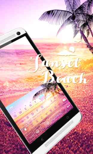 Sunset Beach Kika Keyboard 1