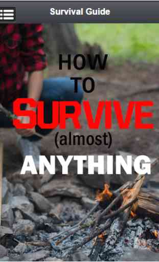 Survival Tips 1