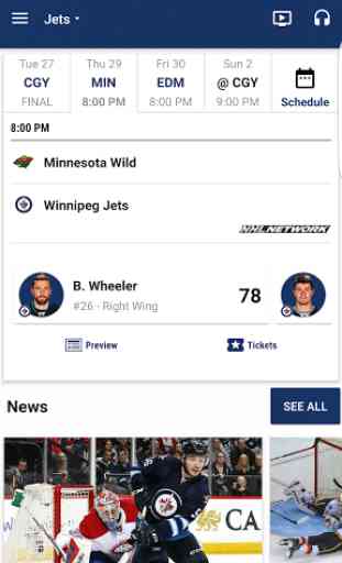 The Winnipeg Jets App 1