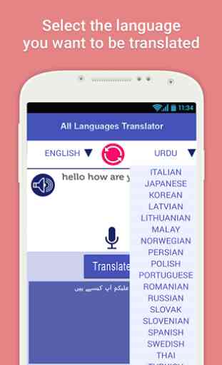 Toutes les langues Traducteur 4