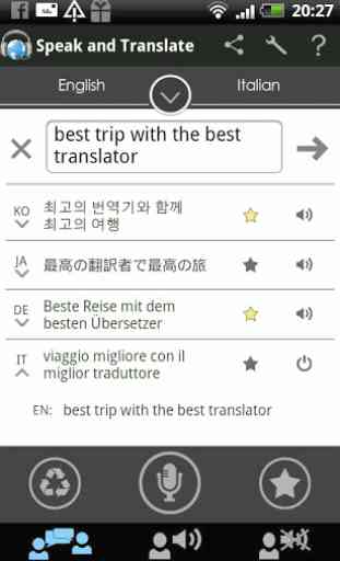 Traducteur Speak & Translate 3