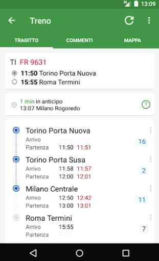 Train Timetable Italy 3