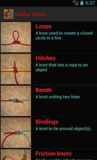 Useful Knots - Tying Guide 1