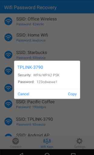 Wifi gratuit Mot de passe 4