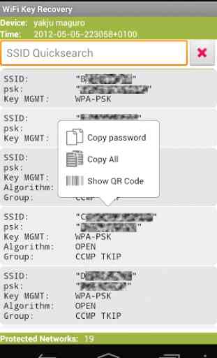 WiFi Key Recovery (needs root) 2