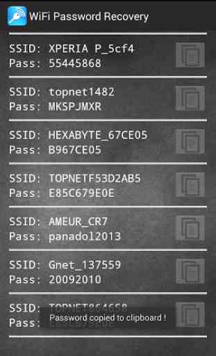 Wifi Password Recovery (ROOT) 3