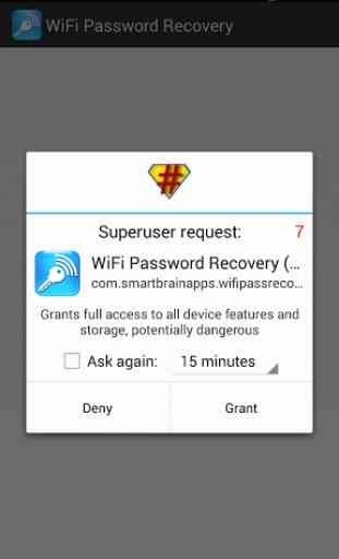 Wifi Password Recovery (ROOT) 4