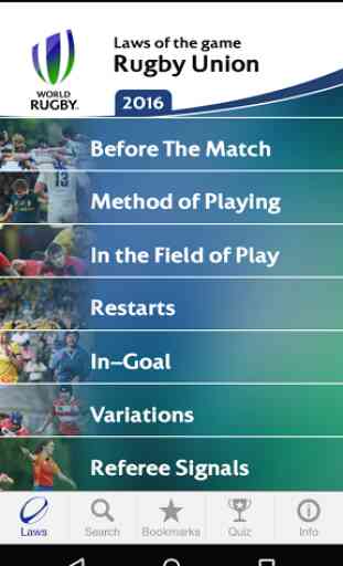 World Rugby Laws of Rugby 1