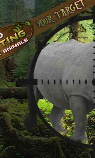 3D Chasse d'animaux de jungle 3