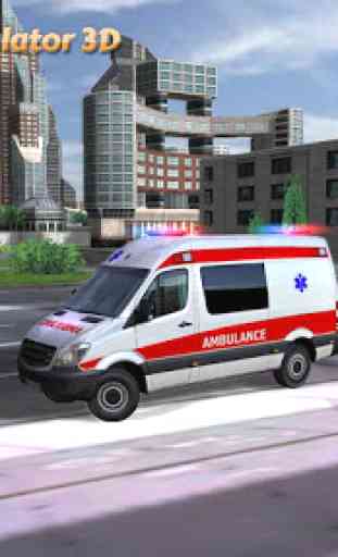 Ambulance Car Simulator 3D 1