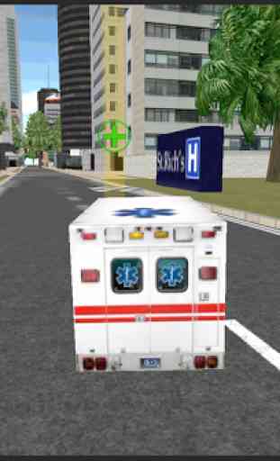 Ambulance Simulation conduite 3
