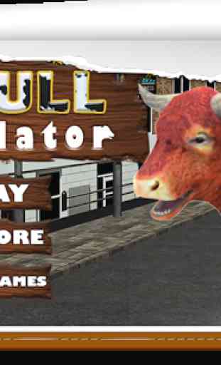 Angry 3D Simulator Bull 1