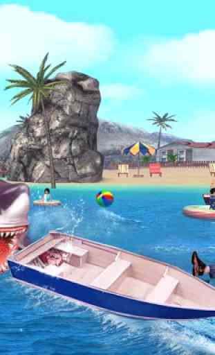Angry jeu Shark 3D Simulator 3