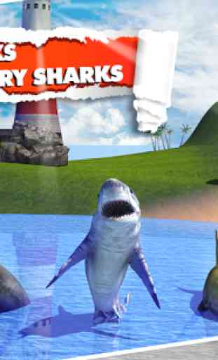 Angry Shark Simulator 3D 3