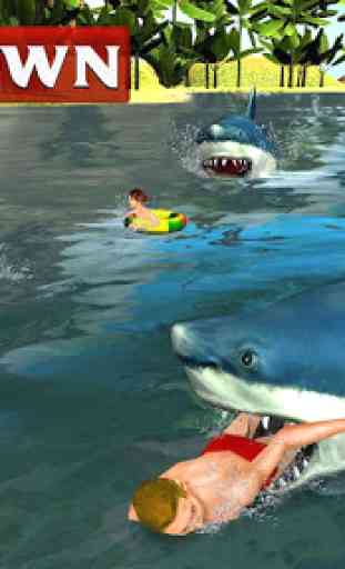 Angry White Shark 3D Vengeance 1