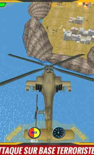 Armée Hélicoptère Pilote 3D 1