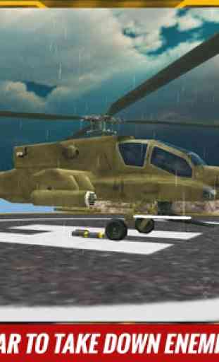 Armée Hélicoptère Pilote 3D 4