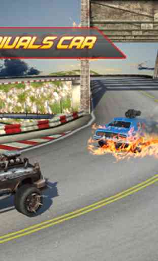Bataille Voiture: Death Racing 3