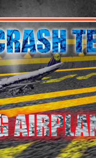 Boeing Airplane Crash Test 3