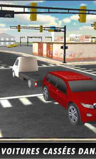 Car Tow Truck Pilote 3D 2