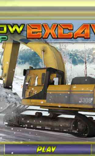 Snow Plow Rescue OP: Excavator 1
