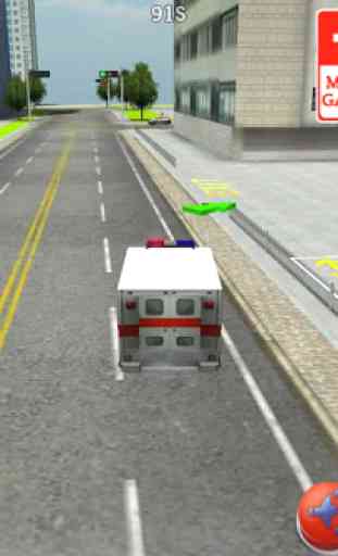 City Ambulance Driving 3D 3