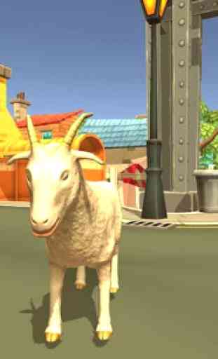 Crazy Goat Rampage Sim 3D 3