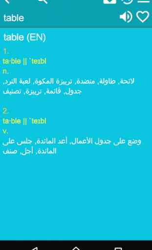 English Arabic Dictionary Free 3