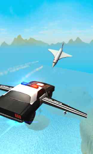Flying Car Free: Police Chase 2
