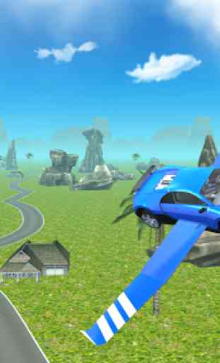 Flying SuperSport Car Sim 3D 3