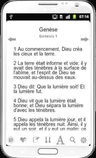 Français Bible, Louis Segond 4