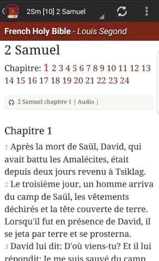 French Bible Louis Segond 3