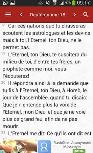 French Bible Louis Segond 2