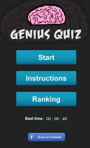 Genius Quiz 1