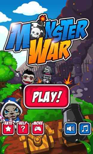Guerre du monstre Monster War 1