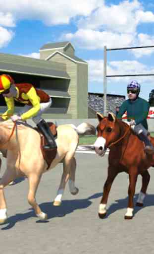 Horse racing extrême derby 1