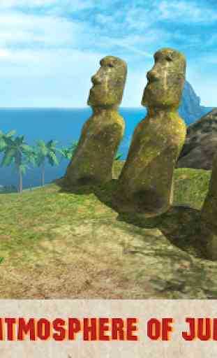 Île Aztec Survival Sim 3D 3