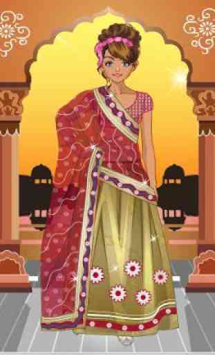 Indian Bride Dress Up Makeover 4